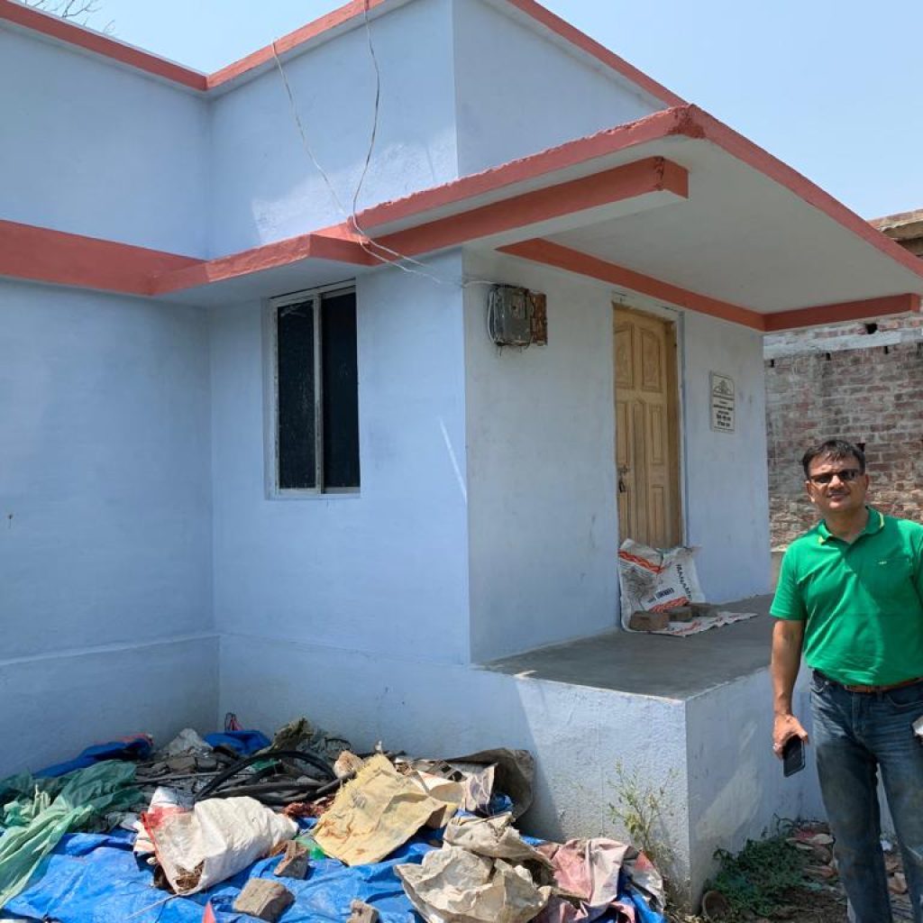 Inspection of completed house